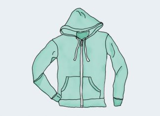 Hoodie with Zipper