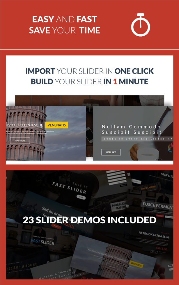 Fast Slider - Easy and Fast - Slider Plugin for WordPress - 1